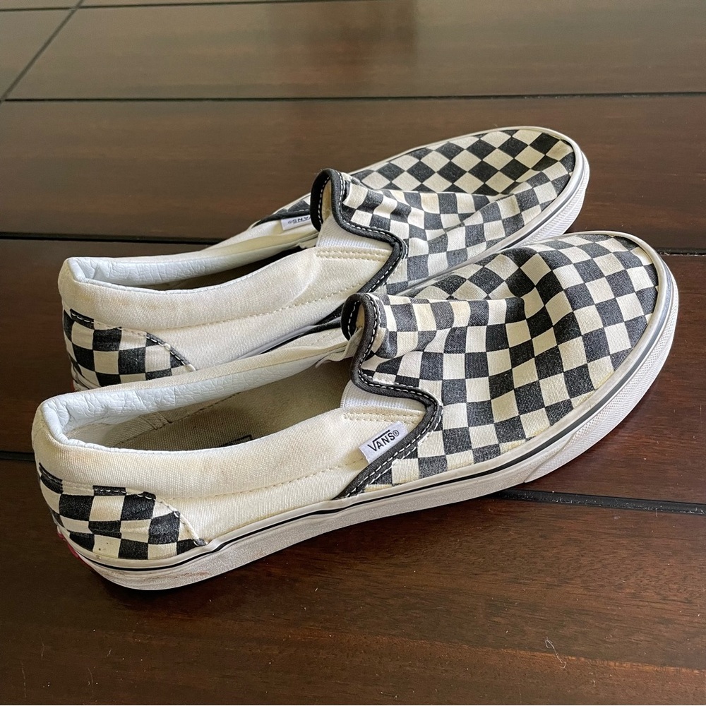 Checkered Vans - Men’s 10